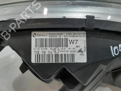 Left headlight RENAULT CAPTUR I (J5_, H5_) 0.9 TCe 90 | BP32239639C28