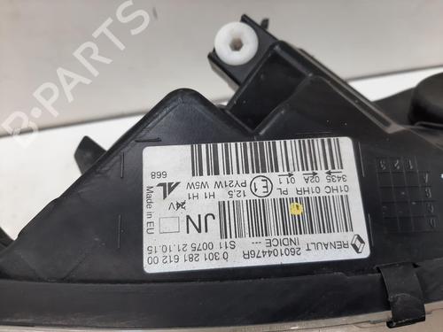 Right headlight RENAULT CAPTUR I (J5_, H5_) 1.5 dCi 90 (J5N4, J5M5, J5MW, J5M6, J5AL, J5AJ) | BP38113943C29 - Image 2