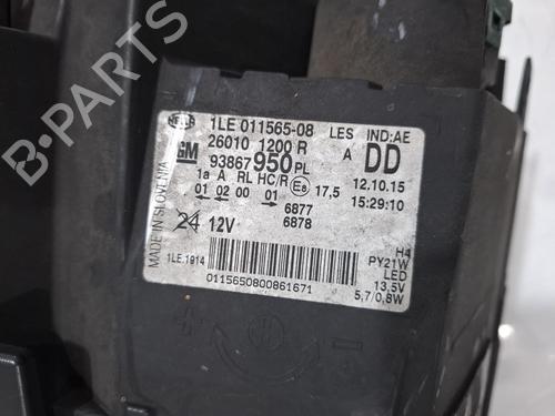 Right headlight VAUXHALL VIVARO B Van (X82) 1.6 CDTi | BP40258380C29 - Image 2