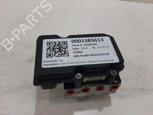 ABS pump VAUXHALL CORSA Mk III (D) (S07) 1.2 i 16V (L08) | BP30896652M43