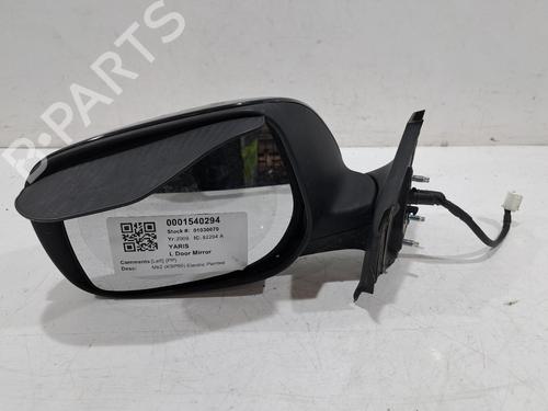 Bakspejl venstre TOYOTA YARIS (_P9_) 1.33 VVT-i (NSP90_, NSP90R) (100 hp) 29882768