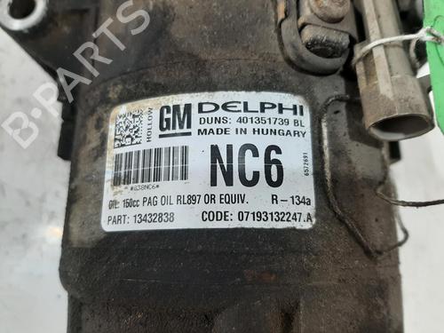 AC compressor VAUXHALL ZAFIRA Mk II (B) (A05) 1.6 | BP27872001M34 