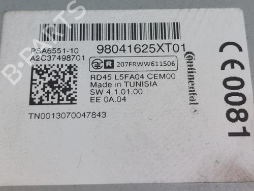 Radio PEUGEOT 3008 I MPV (0U_) 1.6 HDi | BP28038920E6 