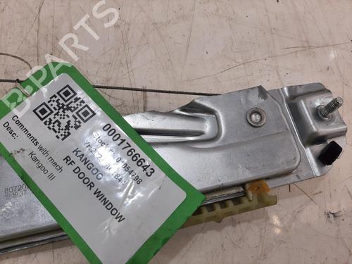 Front right window mechanism RENAULT KANGOO III MPV Blue dCi 95 (KJAB) | BP37218866C23 - Image 5