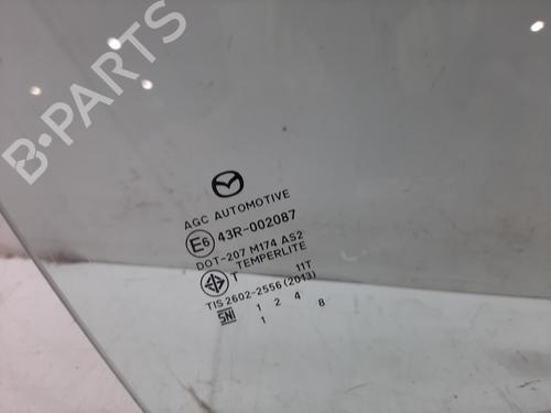 Front right door window MAZDA CX-3 (DK) 1.5 SKYACTIV-D AWD (DK4WS, DK5AW) | BP29496318C19 