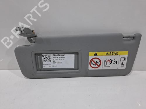 Used Left sun visor Left sun visor AUDI Q2 (GAB, GAG) 30 TDI (115 hp) 40455377 40455377