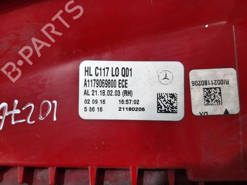 Right taillight MERCEDES-BENZ CLA Shooting Brake (X117) CLA 220 CDI / d (117.903) | BP29237146C35 