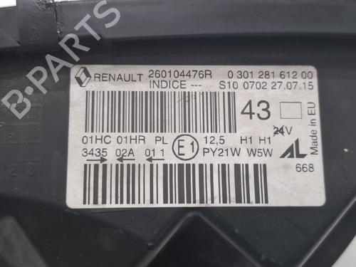 Used Right headlight Right headlight RENAULT CAPTUR I (J5_, H5_) 1.5 dCi 90 (J5N4, J5M5, J5MW, J5M6, J5AL, J5AJ) (90 hp) 39716378 39716378