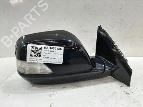 Used Right mirror HONDA CR-V III (RE_) 2.2 i-DTEC 4WD (RE6) (150 hp) 32324936