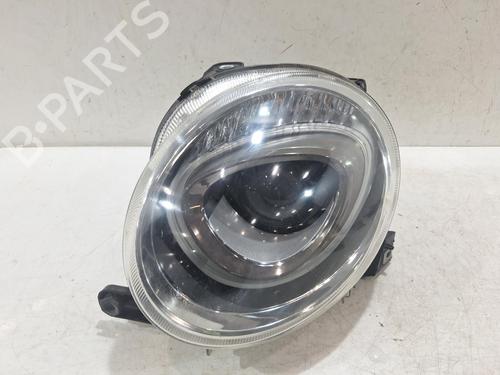 Used Left headlight FIAT 500 (312_) 1.2 (312AXA1A) (69 hp) 32380393