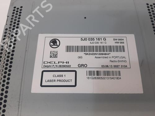 Radio SKODA FABIA II (542) 1.6 TDI | BP26827754E6 