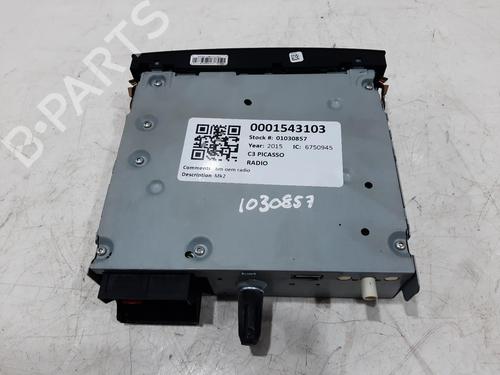 Radio CITROËN C3 Picasso (SH_) 1.6 HDI 90 | BP29810547E6 