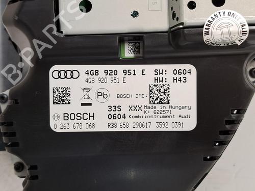 Instrument cluster AUDI A6 C7 (4G2, 4GC) 2.0 TDI | BP26794661C47 