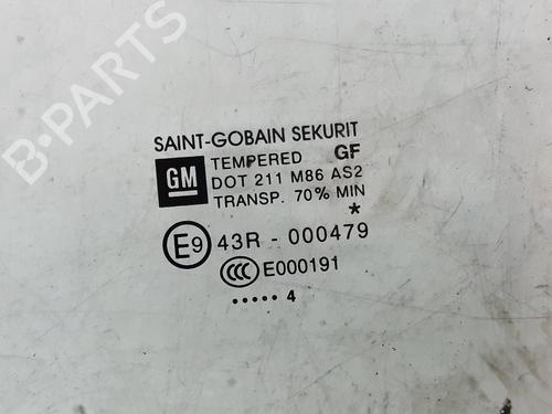Rear left door window VAUXHALL CORSA Mk III (D) (S07) 1.4 (L08) | BP26817848C20 