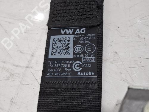 Front right seatbelt VW UP! (121, 122, BL1, BL2, BL3, 123) 1.0 | BP38919255I25 - Image 2