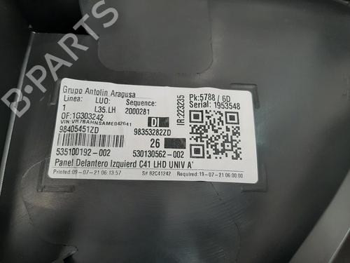 Front left panel CITROËN C4 III (BA_, BB_, BC_) 1.2 PureTech 130 (BAHNSA, BAHNSB) | BP39405765C58 - Image 2