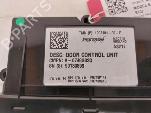 Control unit TESLA MODEL S (5YJS) P100D AWD | BP26836817M11 