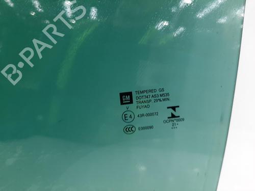 Rear left door window VAUXHALL CROSSLAND X / CROSSLAND (P17) 1.5 Turbo D (75) | BP26847883C20 