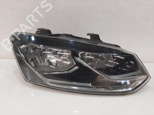 Used Right headlight VW POLO V (6R1, 6C1) 1.4 TDI (75 hp) 29163311