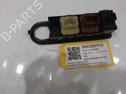 Right front window switch RENAULT CLIO IV (BH_) 0.9 TCe 90 (BHNF, BHMA, BHMH, BHJK, BHJR) | BP31209201I26 - Image 4