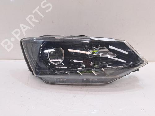 Used Right headlight Right headlight SKODA FABIA III (NJ3) 1.2 TSI (90 hp) 34377287 34377287