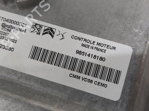 Engine control unit (ECU) VAUXHALL MOKKA 1.2 (76) | BP26816389M57 - Image 4