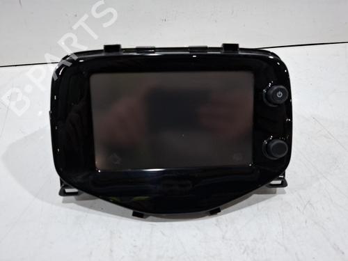 Used Radio Radio CITROËN C1 II (PA_, PS_) 1.2 VTi 82 (82 hp) 40021612 40021612