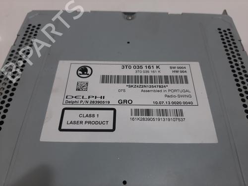 Radio SKODA SUPERB II (3T4) 1.4 TSI | BP29883759E6 