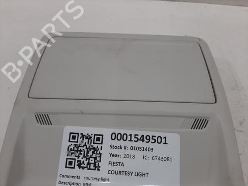 Interior roof light FORD FIESTA VII (HJ, HF) 1.1 Ti-VCT | BP30057797I8 