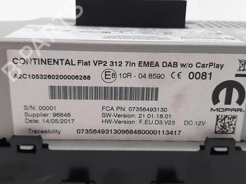 Radio FIAT 500 (312_) 1.2 (312AXA1A) | BP28618013E6  - Image 5