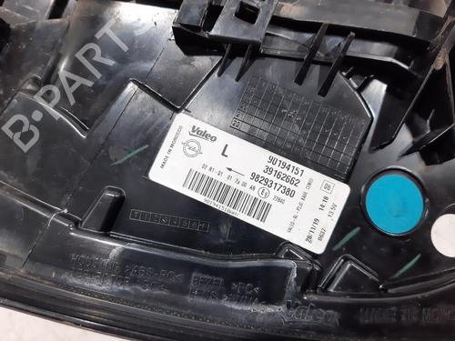 Left taillight VAUXHALL CORSA Mk V (F) 1.2 | BP32357591C34