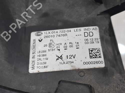 Used Right headlight Right headlight NISSAN PRIMASTAR Van (X82) 2.0 dCi 130 (131 hp) 39743556 39743556