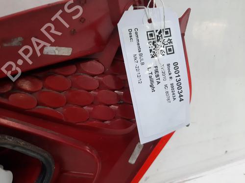 Left taillight FORD FIESTA VI (CB1, CCN) 1.25 | BP26862143C34 