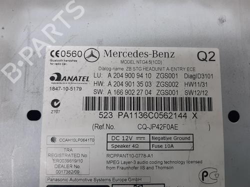 Electronic module MERCEDES-BENZ C-CLASS (W204) C 220 CDI (204.002) | BP26788328M83 