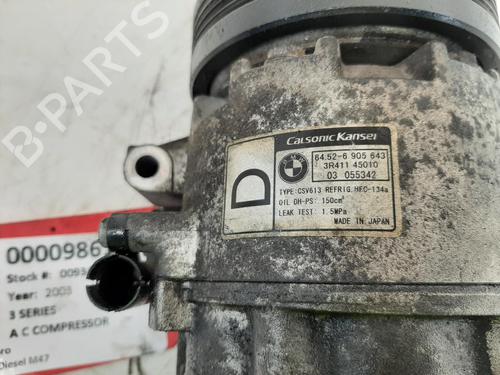 AC compressor BMW 3 Compact (E46) 320 td | BP26786809M34 
