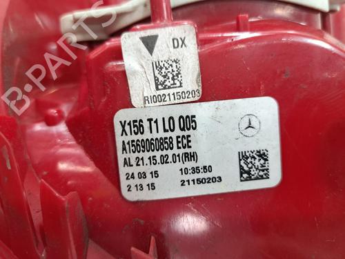 Right taillight MERCEDES-BENZ GLA-CLASS (X156) GLA 200 CDI / d (156.908) | BP29810406C35