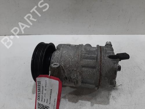 Used AC compressor VW POLO VI (AW1, BZ1, AE1) 1.0 (65 hp) 30928055