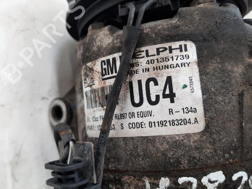 AC compressor VAUXHALL ZAFIRA Mk III (P12) 1.4 (75) | BP29553496M34 