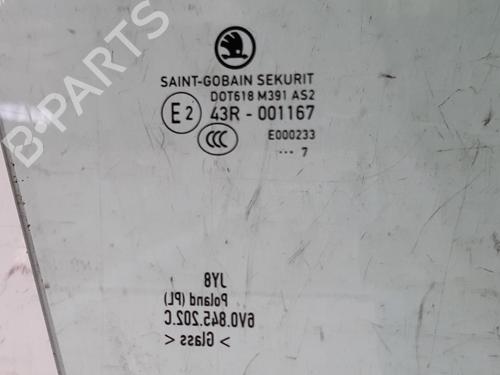 Front right door window SKODA FABIA III (NJ3) 1.0 | BP29945644C19