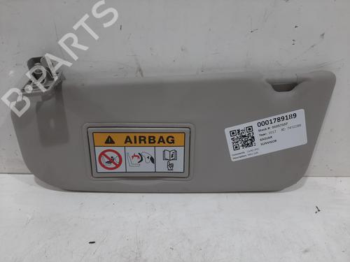 Used Left sun visor Left sun visor 37718401 37718401