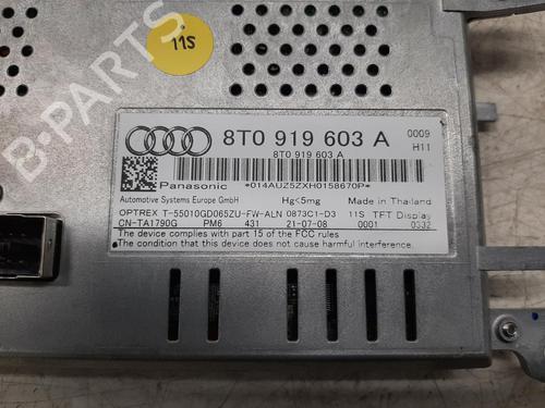 Radio AUDI A4 B8 Avant (8K5) 2.0 TDI | BP26838976E6 