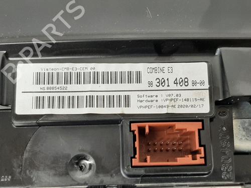 Instrument cluster CITROËN C3 / C3 ORIGIN III (SX) 1.5 BlueHDi 100 (SXYHYP, SXYHTU) | BP26794462C47 