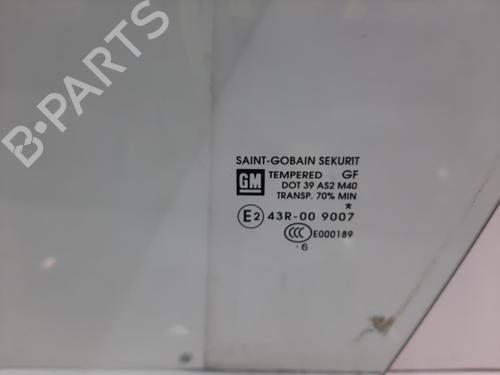 Used Front left door window VAUXHALL CORSA Mk IV (E) (X15) 1.4 (75 hp) 30382135