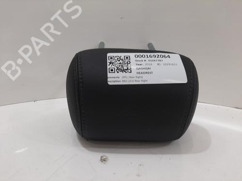 Used Headrest Headrest NISSAN QASHQAI II (J11, J11_) 1.2 DIG-T (115 hp) 33988567 33988567