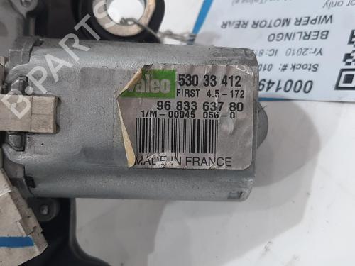 Ruitenwissermotor achter CITROËN BERLINGO MULTISPACE (B9) 1.6 HDi 90 | BP28101283M102 
