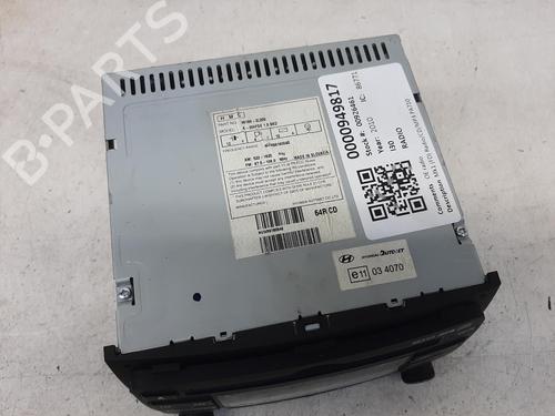 Radio HYUNDAI i30 (FD) 1.6 CRDi | BP26807457E6 