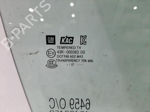 Front right door window VAUXHALL MOKKA / MOKKA X (J13) 1.4 | BP29882657C19 