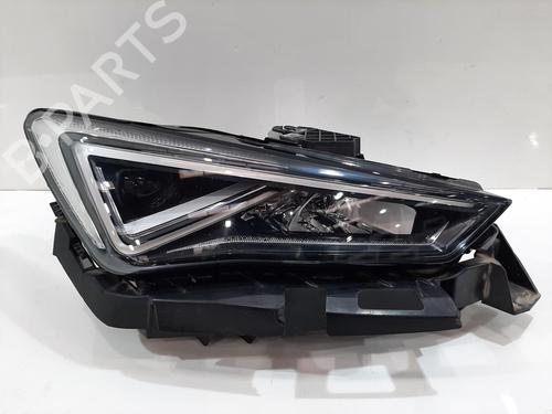 Used Right headlight Right headlight SEAT LEON (5F1) 1.5 TSI (130 hp) 33987316 33987316