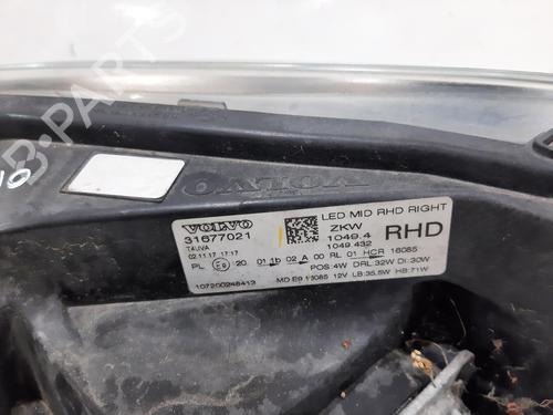Right headlight VOLVO V40 Hatchback (525) D4 | BP36534884C29 - Image 6