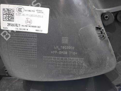 Rear left panel VAUXHALL ZAFIRA Mk III (P12) 2.0 CDTi (75) | BP40071461C60 - Image 2